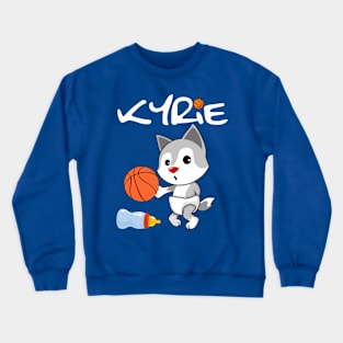 Kyrie The Baby Hoop Star Wolf (Style 2) Crewneck Sweatshirt